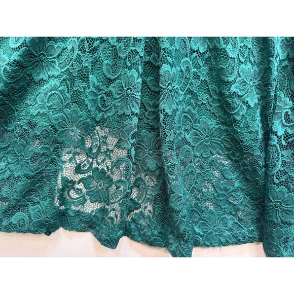 Vshow Womens Sleeveless Lace Halter Mermaid Maxi Dress Medium Green Holiday Part - Picture 12 of 16